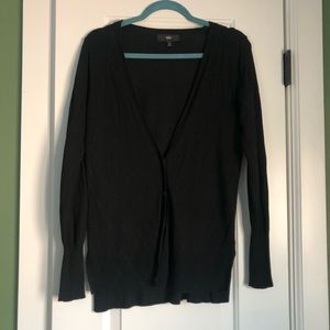 Black Mossimo brand light weight cardigan